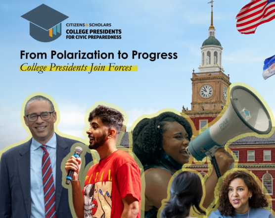 Just Released – From Polarization to Progress: College Presidents Join Forces