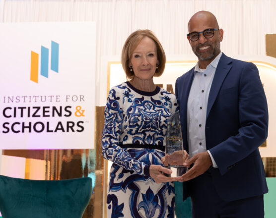 Judy Woodruff Honored with Citizens & Scholars 2025 Frank E. Taplin, Jr. Public Intellectual Award